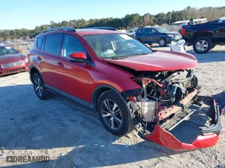 2017 Toyota RAV4 XLE with VIN 2T3RFREV7HW661708, listed as a IAAI auction lot 41367714 with 121,457 mi miles. Bid and sale history available at carsss.com. Image 1.
