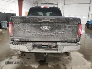 2024 Ford F-150 XLT with VIN 1FTEW3LP1RKD77680, listed as a Copart auction lot 44554285 with 948 mi miles and Salvage Title. Bid and sale history available at carsss.com. Image 6.
