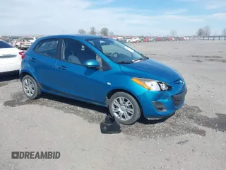 2012 Mazda 2 Sport with VIN JM1DE1KY9C0137793, listed as a IAAI auction lot 41825255 with 140,359 mi miles. Bid and sale history available at carsss.com. Image 1.