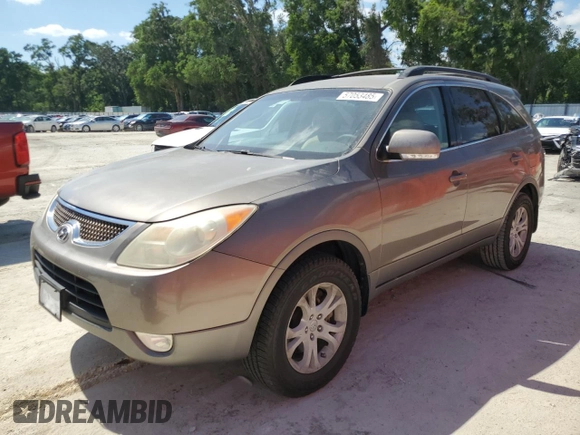 2010 Hyundai Veracruz Limited with VIN KM8NU4CC2AU115776, listed as a Copart auction lot 57053485 with 180,403 mi miles and Non repairable. Bid and sale history available at DreamBid. Image 1.