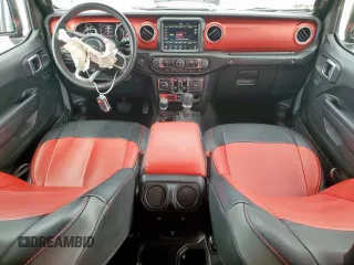 2021 Jeep Wrangler Unlimited Rubicon с VIN 1C4HJXFN9MW792972, выставлен на аукционе Copart как лот 53322835 с пробегом 32 203 миль миль и Списание • Salvage title. История ставок и продаж доступна на DreamBid. Изображение 8.