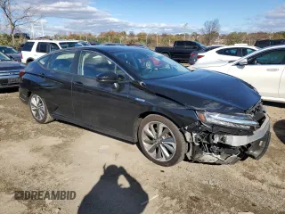 2018 Honda Clarity Plug-In Hybrid Touring with VIN JHMZC5F34JC017427, listed as a Copart auction lot 80086544 with 51,272 mi miles and Salvage Title. Bid and sale history available at carsss.com. Image 4.