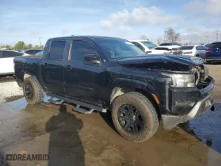 2022 Nissan Frontier PRO-X with VIN 1N6ED1EJXNN637311, listed as a Copart auction lot 45567135 with 60,224 mi miles and Salvage Title. Bid and sale history available at carsss.com. Image 4.