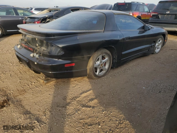 2001 Pontiac Firebird with VIN 2G2FS22K512146722, listed as a Copart auction lot 78501634 with 171387 miles and Salvage Title. Bid and sale history available at carsss.com. Image 3.