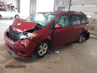 2012 Toyota Sienna LE AAS with VIN 5TDKK3DC5CS277303, listed as a IAAI auction lot 42162586 with 128,656 mi miles and . Bid and sale history available at DreamBid. Image 17.