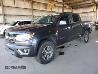 2016 Chevrolet Colorado 4WD Z71 with VIN 1GCGTDE35G1303862, listed as a Copart auction lot 62177695 with 102,082 mi miles and Salvage title. Bid and sale history available at DreamBid. Image 1.