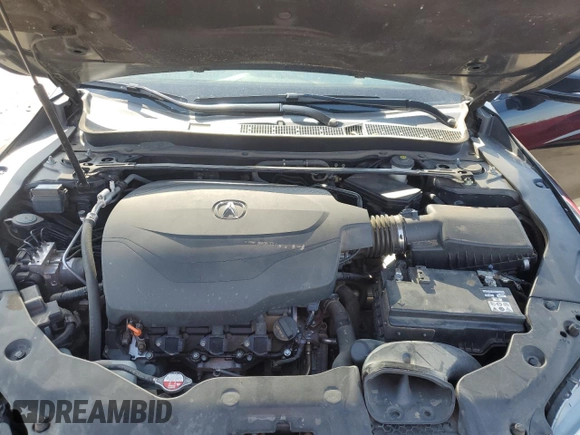 2015 Acura TLX Advance with VIN 19UUB3F70FA006953, listed as a Copart auction lot 65544585 with 92,016 mi miles and Salvage title. Bid and sale history available at DreamBid. Image 11.