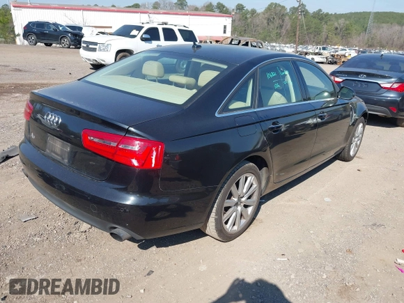 2014 Audi A6 2.0T Premium Plus with VIN WAUDFAFC5EN028214, listed as a IAAI auction lot 41784341 with 178,289 mi miles. Bid and sale history available at carsss.com. Image 4.