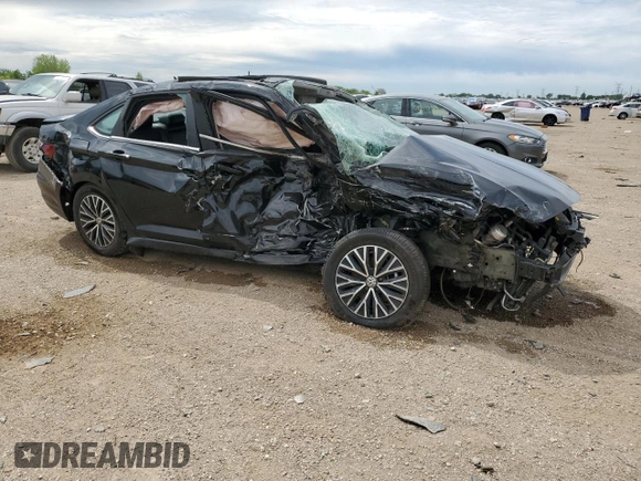 2021 Volkswagen Jetta S with VIN 3VWC57BU3MM008391, listed as a Copart auction lot 58409995 with 100,696 mi miles and Non repairable. Bid and sale history available at DreamBid. Image 4.