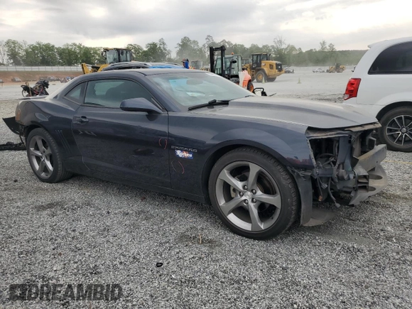 2014 Chevrolet Camaro LT z VIN 2G1FC1E39E9147126, wystawiony jako Copart lot #53951875 z przebiegiem 115 040 mil mil oraz Szkoda całkowita • Salvage title. Historia ofert i sprzedaży dostępna na DreamBid. Obrazek 4.