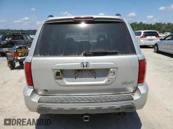 2004 Honda Pilot EX with VIN 2HKYF18564H599356, listed as a Copart auction lot 54765585 with 298,692 mi miles and Clean Title. Bid and sale history available at DreamBid. Image 6.