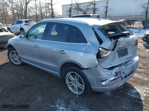 2017 Audi Q5 Premium Plus with VIN WA1L2AFP2HA026181, listed as a IAAI auction lot 41357907 with 109,733 mi miles. Bid and sale history available at carsss.com. Image 3.