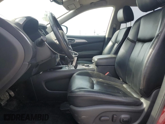 2017 Nissan Pathfinder SL with VIN 5N1DR2MM7HC903543, listed as a Copart auction lot 54756485 with 127,723 mi miles and Clean Title. Bid and sale history available at carsss.com. Image 7.