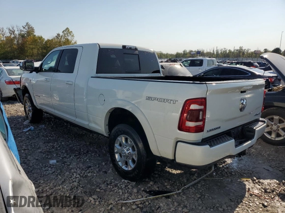 2020 Ram 3500 Laramie z VIN 3C63R3ML1LG170819, wystawiony jako Copart lot #75052914 z przebiegiem 20 595 mil mil oraz Szkoda całkowita • Salvage title. Historia ofert i sprzedaży dostępna na DreamBid. Obrazek 2.