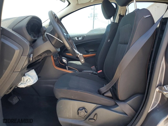 2021 Ford EcoSport SE with VIN MAJ3S2GE3MC449705, listed as a Copart auction lot 49890435 with 53,463 mi miles and Salvage Title. Bid and sale history available at carsss.com. Image 7.