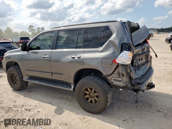 2012 Lexus GX 460 Premium with VIN JTJJM7FX2C5040932, listed as a Copart auction lot 58431725 with 130,995 mi miles and Salvage title. Bid and sale history available at DreamBid. Image 2.