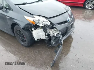 2012 Toyota Prius One with VIN JTDKN3DU4C1500721, listed as a IAAI auction lot 41730352 with 109,214 mi miles. Bid and sale history available at carsss.com. Image 6.