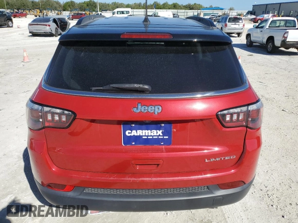 2019 Jeep Compass Limited with VIN 3C4NJCCB8KT809401, listed as a Copart auction lot 48238175 with 82,407 mi miles and Salvage title. Bid and sale history available at DreamBid. Image 6.