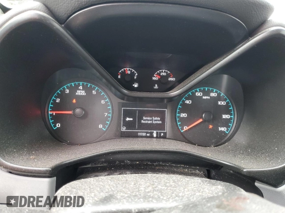 2021 Chevrolet Colorado 4WD Work Truck with VIN 1GCGTBEN3M1196652, listed as a Copart auction lot 47088715 with 111,191 mi miles and Salvage title. Bid and sale history available at DreamBid. Image 9.