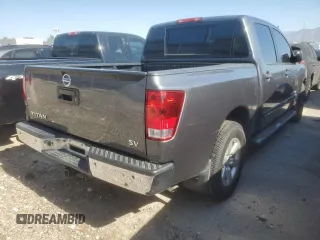 2014 Nissan Titan SV with VIN 1N6AA0ED2EN513724, listed as a Copart auction lot 58641975 with 221,961 mi miles and Salvage title. Bid and sale history available at DreamBid. Image 3.