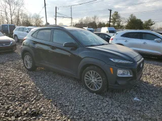 2019 Hyundai Kona SEL with VIN KM8K2CAA3KU366280, listed as a Copart auction lot 47579685 with 82,880 mi miles and Salvage Title. Bid and sale history available at carsss.com. Image 4.