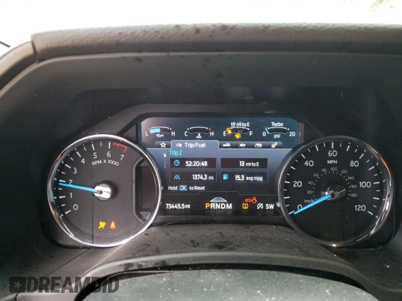2021 Ford Expedition Limited z VIN 1FMJU2AT8MEA78558, wystawiony jako Copart lot #45242225 z przebiegiem 73 445 mil mil oraz Szkoda całkowita • Salvage title. Historia ofert i sprzedaży dostępna na DreamBid. Obrazek 9.