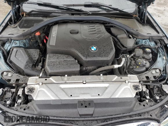 2021 BMW 3 Series 330i with VIN 3MW5R1J03M8B65999, listed as a Copart auction lot 48829075 with 39,730 mi miles and Salvage Title. Bid and sale history available at carsss.com. Image 12.