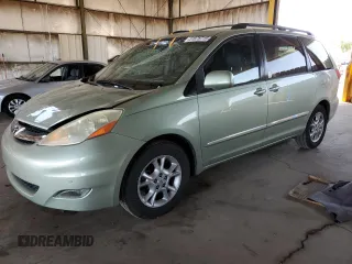 2006 Toyota Sienna XLE with VIN 5TDZA22CX6S479749, listed as a Copart auction lot 51876715 with 129,488 mi miles and Salvage Title. Bid and sale history available at carsss.com. Image 1.