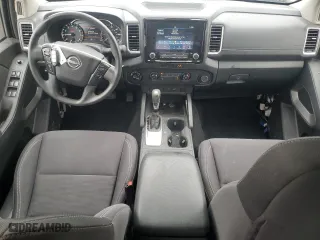 2022 Nissan Frontier S with VIN 1N6ED1EK0NN690236, listed as a Copart auction lot 44001225 with 44,829 mi miles and Salvage Title. Bid and sale history available at carsss.com. Image 8.