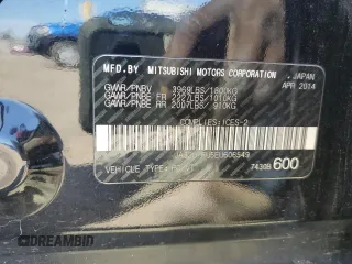 2014 Mitsubishi Lancer DE with VIN JA32U1FU5EU606549, listed as a Copart auction lot 69962674 with 169,341 mi miles and Salvage Title. Bid and sale history available at DreamBid. Image 12.