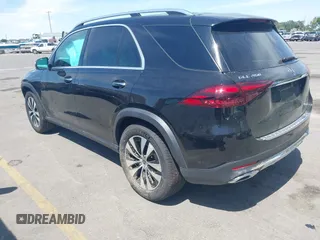 2025 Mercedes-Benz GLE 450 with VIN 4JGFB5KBXSB367572, listed as a IAAI auction lot 42397977 with 10,032 mi miles and . Bid and sale history available at DreamBid. Image 3.