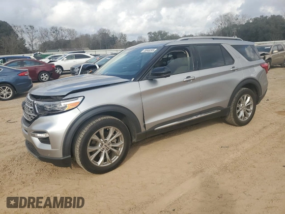 2021 Ford Explorer Limited with VIN 1FMSK8FH0MGA37816, listed as a Copart auction lot 45048395 with 172,193 mi miles and Salvage Title. Bid and sale history available at carsss.com. Image 1.