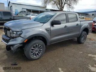 2021 Ford Ranger XL with VIN 1FTER4FH2MLD88305, listed as a Copart auction lot 49497975 with 37,572 mi miles and Salvage Title. Bid and sale history available at carsss.com. Image 1.