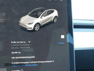 2023 Tesla Model Y Long Range with VIN 7SAYGDEE5PA094253, listed as a IAAI auction lot 41701966 with 29,458 mi miles and . Bid and sale history available at DreamBid. Image 18.