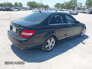 2010 Mercedes-Benz C-Class C 300 Sport with VIN WDDGF8BB1AR121245, listed as a IAAI auction lot 42061384 with 1 mi miles. Bid and sale history available at carsss.com. Image 4.