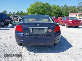 2004 Acura TL with VIN 19UUA66254A034396, listed as a IAAI auction lot 41989443 with 217,295 mi miles. Bid and sale history available at carsss.com. Image 16.