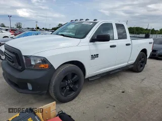 2019 Ram 1500 Express z VIN 1C6RR7FG9KS542142, wystawiony jako Copart lot #55403095 z przebiegiem 114 137 mil mil oraz Czysty tytuł • Clean title. Historia ofert i sprzedaży dostępna na DreamBid. Obrazek 1.