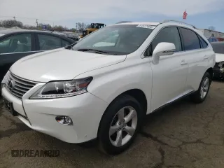 2015 Lexus RX 350 with VIN JTJBK1BA5F2483302, listed as a Copart auction lot 51577485 with 134,797 mi miles and Salvage Title. Bid and sale history available at DreamBid. Image 1.