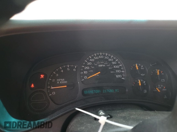 2003 Chevrolet Tahoe LS with VIN 1GNEK13Z63J149891, listed as a Copart auction lot 48903585 with 217,603 mi miles and Salvage Title. Bid and sale history available at DreamBid. Image 9.