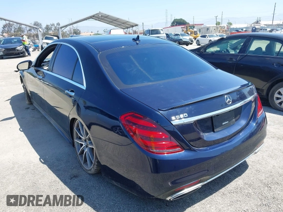 2020 Mercedes-Benz S 560 z VIN W1KUG8DB4LA558901, wystawiony jako IAAI lot #40157008 z przebiegiem Nie podano mil oraz . Historia ofert i sprzedaży dostępna na DreamBid. Obrazek 3.