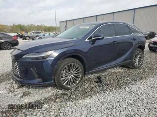 2024 Lexus RX with VIN 2T2BAMBA9RC031619, listed as a Copart auction lot 47843915 with 18,552 mi miles and Salvage Title. Bid and sale history available at carsss.com. Image 1.