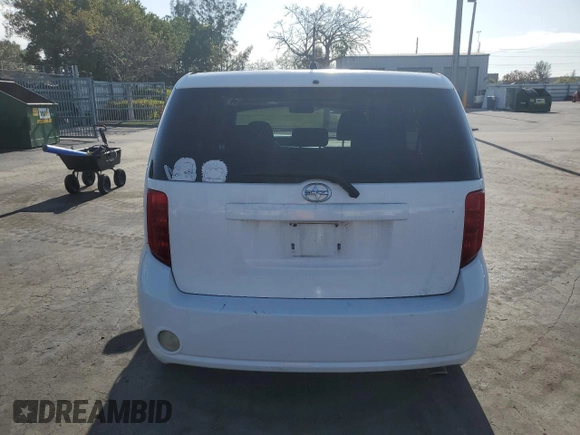 2008 Scion xB with VIN JTLKE50E281027617, listed as a Copart auction lot 52257245 with 175,603 mi miles and Salvage Title. Bid and sale history available at carsss.com. Image 6.
