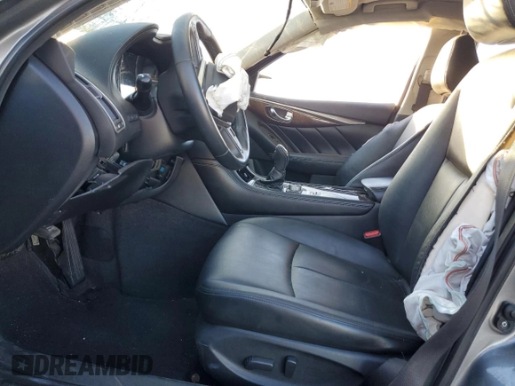2018 Infiniti Q50 Luxe with VIN JN1EV7AP3JM592129, listed as a Copart auction lot 88797155 with 117,448 mi miles and Salvage title. Bid and sale history available at DreamBid. Image 7.