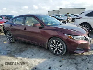 2020 Nissan Sentra SV z VIN 3N1AB8CV4LY255798, wystawiony jako Copart lot #46508865 z przebiegiem 26 559 mil mil oraz Nie do naprawy • Non repairable. Historia ofert i sprzedaży dostępna na DreamBid. Obrazek 4.