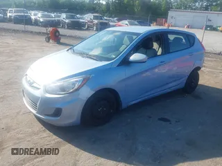2013 Hyundai Accent GS with VIN KMHCT5AE4DU119904, listed as a IAAI auction lot 42230062 with 176,841 mi miles and . Bid and sale history available at DreamBid. Image 2.