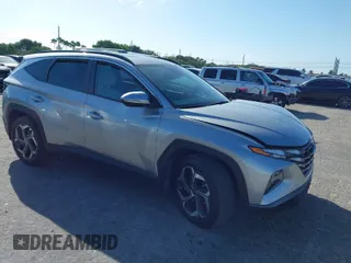 2024 Hyundai Tucson SEL with VIN 5NMJF3DE8RH381765, listed as a IAAI auction lot 41735257 with 11,042 mi miles. Bid and sale history available at carsss.com. Image 1.