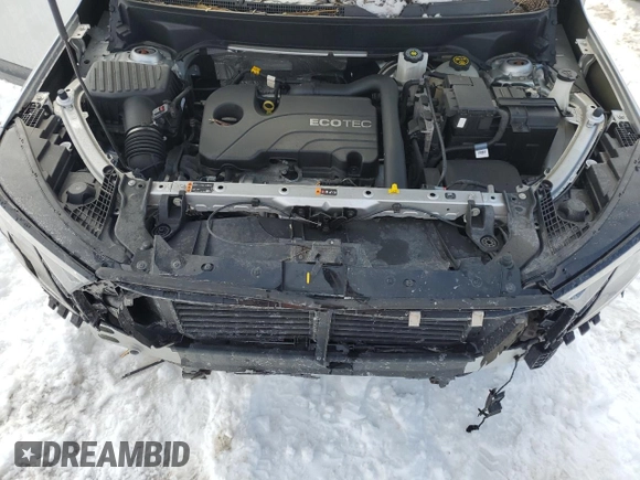 2022 GMC Terrain AT4 with VIN 3GKALYEV0NL152602, listed as a Copart auction lot 45644565 with 38,999 mi miles and Salvage Title. Bid and sale history available at DreamBid. Image 12.