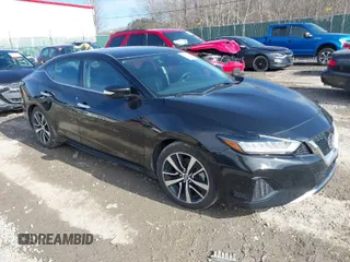 2021 Nissan Maxima SV with VIN 1N4AA6CV5MC513640, listed as a IAAI auction lot 41706829 with 52,718 mi miles and . Bid and sale history available at DreamBid. Image 1.