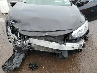 2017 Honda Civic Sedan EX with VIN 2HGFC2F75HH542043, listed as a Copart auction lot 50417125 with 57,246 mi miles and Salvage Title. Bid and sale history available at carsss.com. Image 11.
