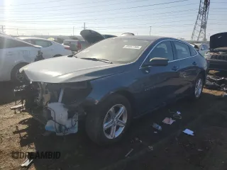 2024 Chevrolet Malibu LS with VIN 1G1ZC5ST8RF125575, listed as a Copart auction lot 48597765 with 8,735 mi miles and Salvage Title. Bid and sale history available at DreamBid. Image 1.